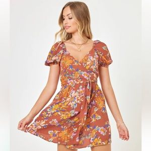 L*Space Cambria wrap dress size Small